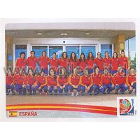 Frauen WM 2015 - Sticker 366 - Team - Spanien