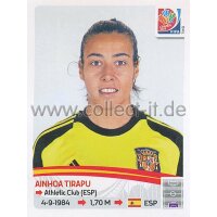 Frauen WM 2015 - Sticker 367 - Ainhoa Tirapu - Spanien