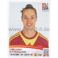 Frauen WM 2015 - Sticker 369 - Leire Landa - Spanien