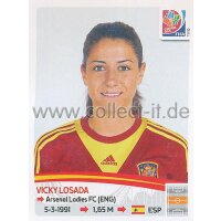 Frauen WM 2015 - Sticker 376 - Vicky Losada - Spanien