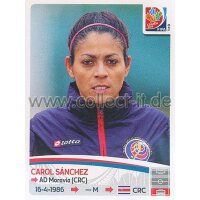 Frauen WM 2015 - Sticker 390 - Carol Sanchez - Costa Rica