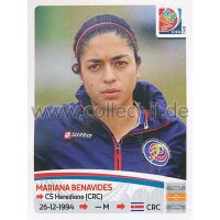 Frauen WM 2015 - Sticker 393 - Mariana Benavides - Costa...