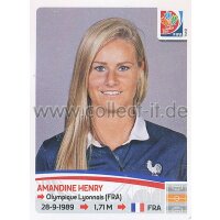 Frauen WM 2015 - Sticker 415 - Amandine Henry - Frankreich