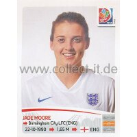 Frauen WM 2015 - Sticker 432 - Jade Moore - England