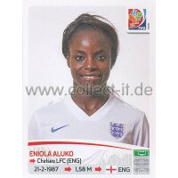 Frauen WM 2015 - Sticker 436 - Eniola Aluka - England