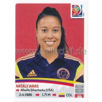 Frauen WM 2015 - Sticker 445 - Nataly Arias - Kolumbien