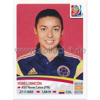 Frauen WM 2015 - Sticker 452 - Yoreli Rincon - Kolumbien