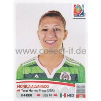 Frauen WM 2015 - Sticker 463 - Monica Alvarado - Mexiko