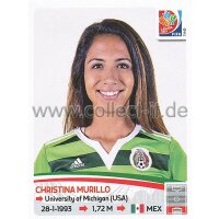 Frauen WM 2015 - Sticker 466 - Christiana Murillo - Mexiko