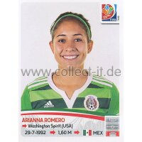 Frauen WM 2015 - Sticker 467 - Arianna Romero - Mexiko