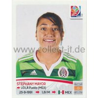 Frauen WM 2015 - Sticker 472 - Stephany Mayor - Mexiko