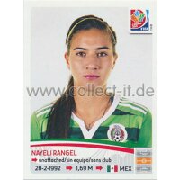Frauen WM 2015 - Sticker 475 - Nayeli Rangel - Mexiko