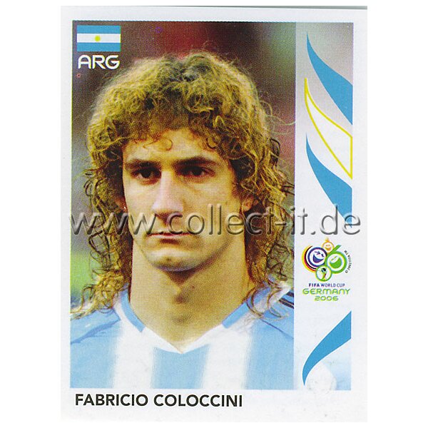 WM 2006 - 173 - Fabricio Coloccini [Argentinien] - Spielereinzelporträt