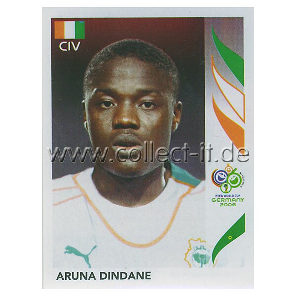 WM 2006 - 204 - Aruna Dindane [Côte dIvoire] - Spielereinzelporträt Ori