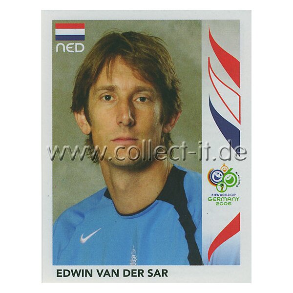 WM 2006 - 228 - Edwin Van der Sar [Holland] - Spielereinzelporträt