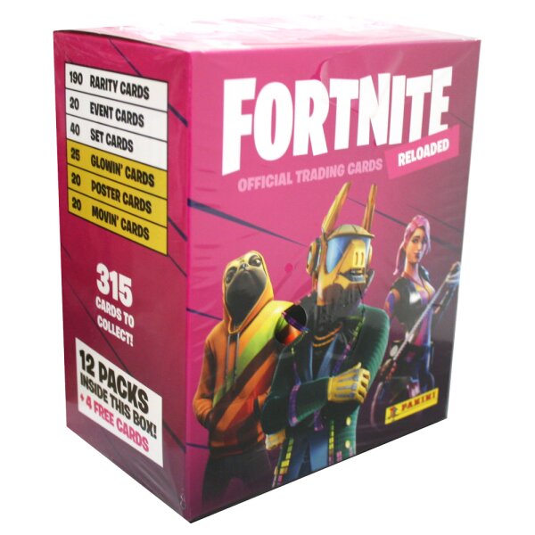 Fortnite Reloaded - Trading Cards - 1 Mega Box