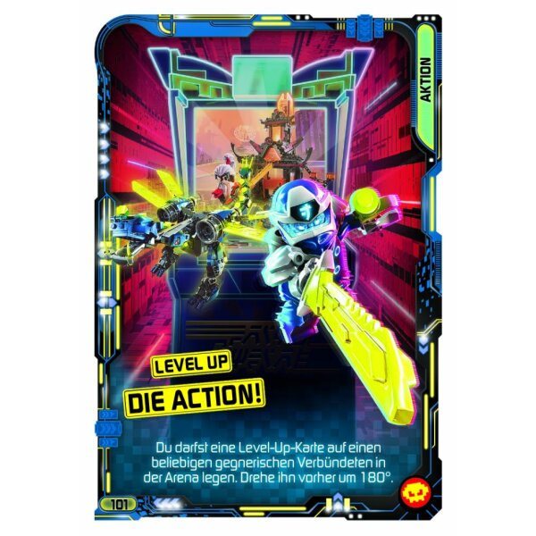 101 - Level Up die Action! - Aktionskarte - Serie 5 NEXT LEVEL