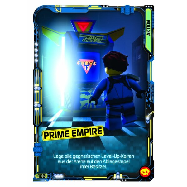 102 - Prime Empire  - Aktionskarte - Serie 5 NEXT LEVEL