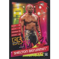 Karte 40 - Shelton Benjamin - RAW - Slam Attax Reloaded