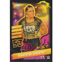 Karte 124 - Marina Shafir  - NXT - Slam Attax Reloaded