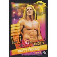 Karte 125 - Matt Riddle  - NXT - Slam Attax Reloaded