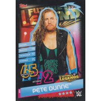 Karte 204 - Pete Dunne - Future Legends - Slam Attax...