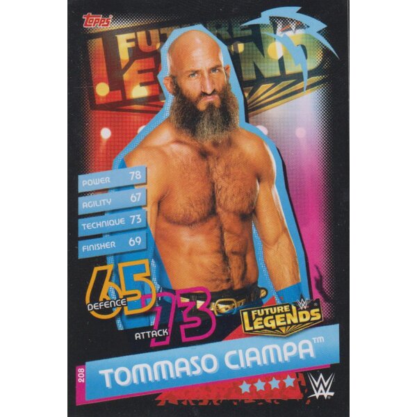 Karte 208 - Tommaso Ciampa - Future Legends - Slam Attax Reloaded
