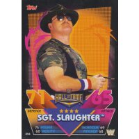 Karte 254 - Stg  Slaughter - Hall of Fame - Slam Attax...
