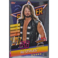 Karte 278 - Aj Styles - PPV Booster - Slam Attax Reloaded