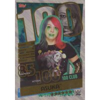 Karte 348 - Asuka - 100 Club - Slam Attax Reloaded