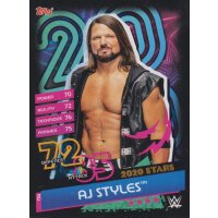 Karte T-36 - Aj Styles - 2020 Star - Reloaded