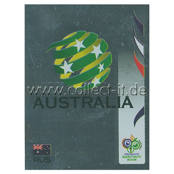 WM 2006 - 417 - Australien - Glitter - Wappen
