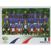WM 2006 - 454 - Frankreich - Mannschaftsbild