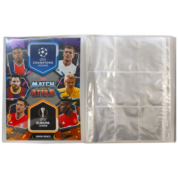 Topps Champions League 2020/21 - Trading Cards - 1 Leere Sammelmappe