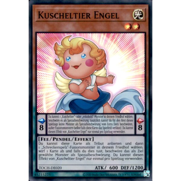 TOCH-DE020 - Kuscheltier Engel - Unlimitiert