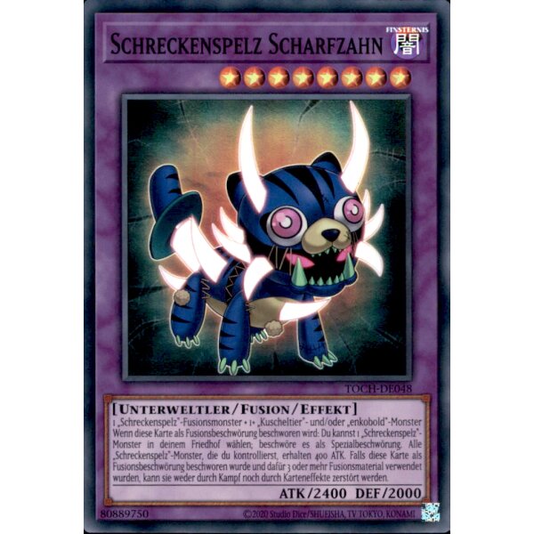 TOCH-DE048 - Schreckenspelz Scharfzahn - Unlimitiert