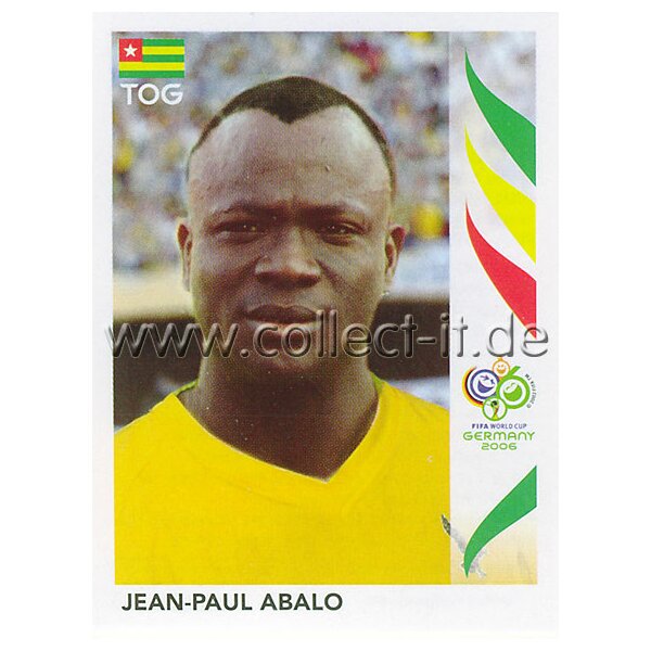 WM 2006 - 514 - Jean-Paul Abalo [Togo] - Spielereinzelporträt