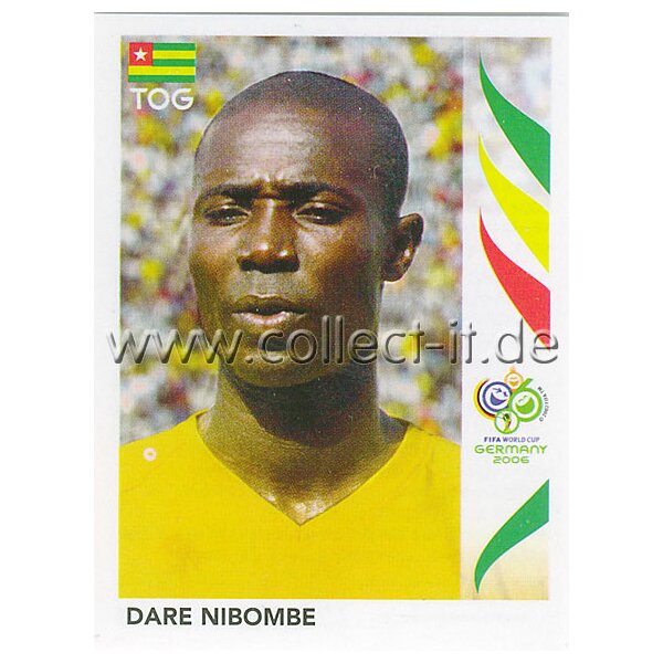 WM 2006 - 518 - Dare Nibombe [Togo] - Spielereinzelporträt