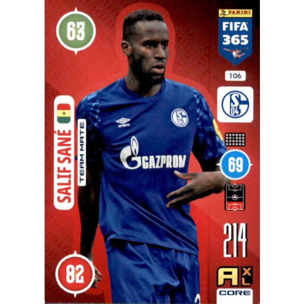 106 - Salif Sane - Team Mate - 2021