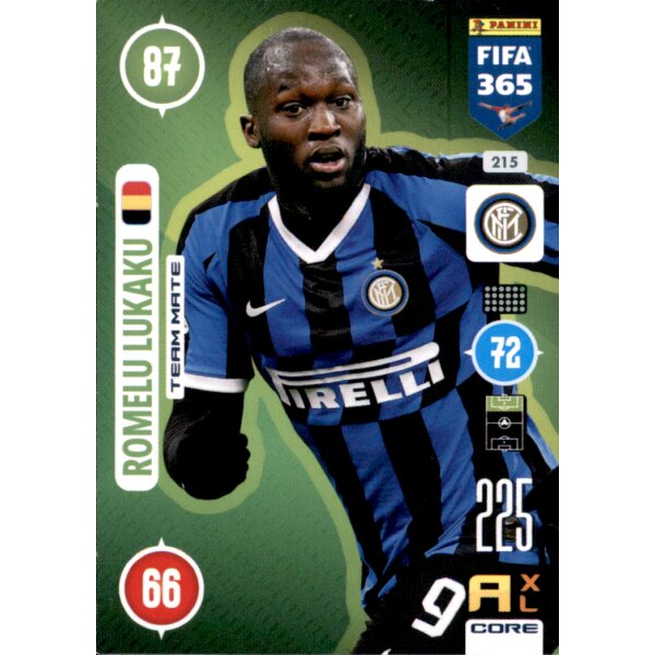 215 - Romelu Lukaku - Team Mate - 2021