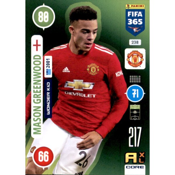 238 - Mason Greenwood - Wonder Kid - 2021