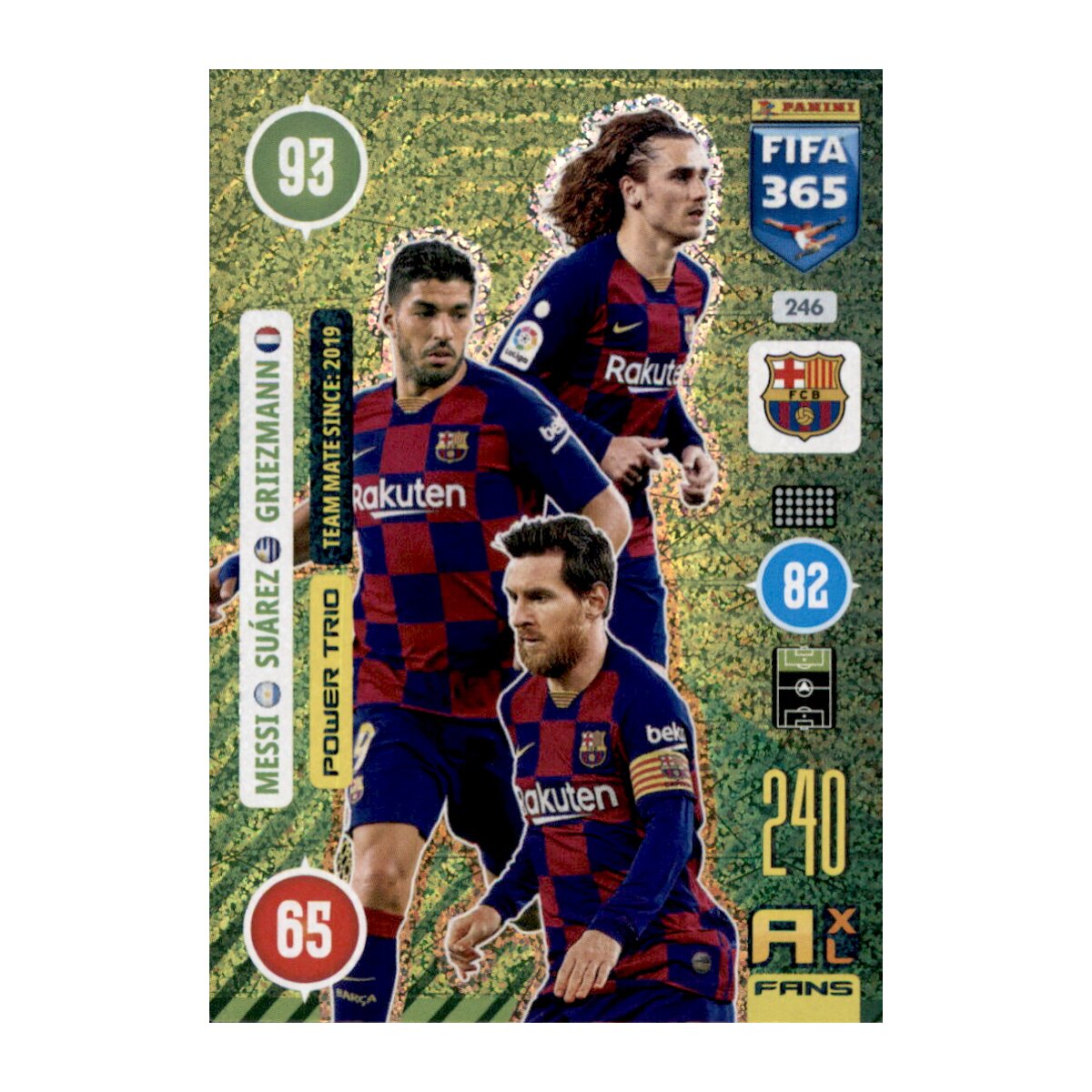 246 Lionel Messi Luis Suarez Antoine Griezmann Power Trio 2 3 79