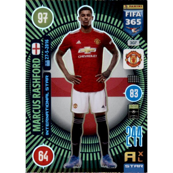 307 - Marcus Rashford - International Star - 2021