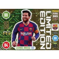 LE25 - Lionel Messi - Limitierte Karte - 2021