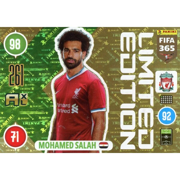 LE32 - Mohamed Salah - Limitierte Karte - 2021