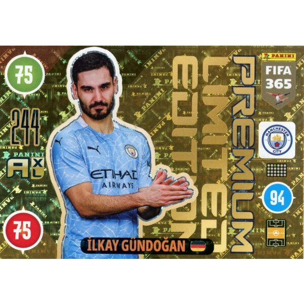 LE41 - Ilkay Gündogan - Limitierte Karte - 2021