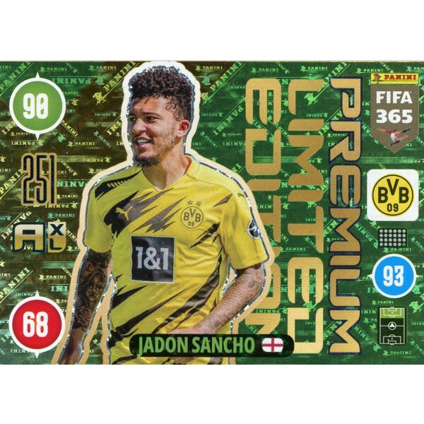 LE44 - Jadon Sancho - Limitierte Karte - 2021