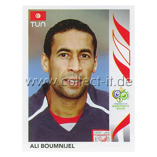 WM 2006 - 570 - Ali Boumnijel [Tunesien] - Spielereinzelporträt