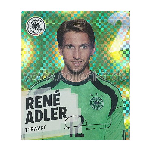 REW-WM14-002-GL - René Adler GLITZERKARTE