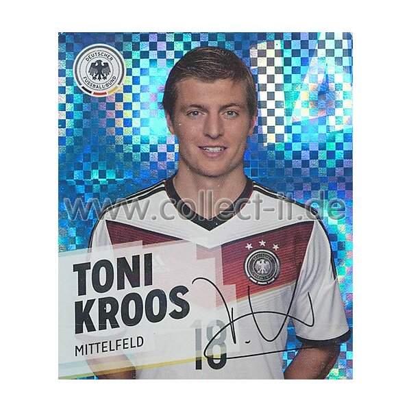 REW-WM14-014-GL - Toni Kroos GLITZERKARTE